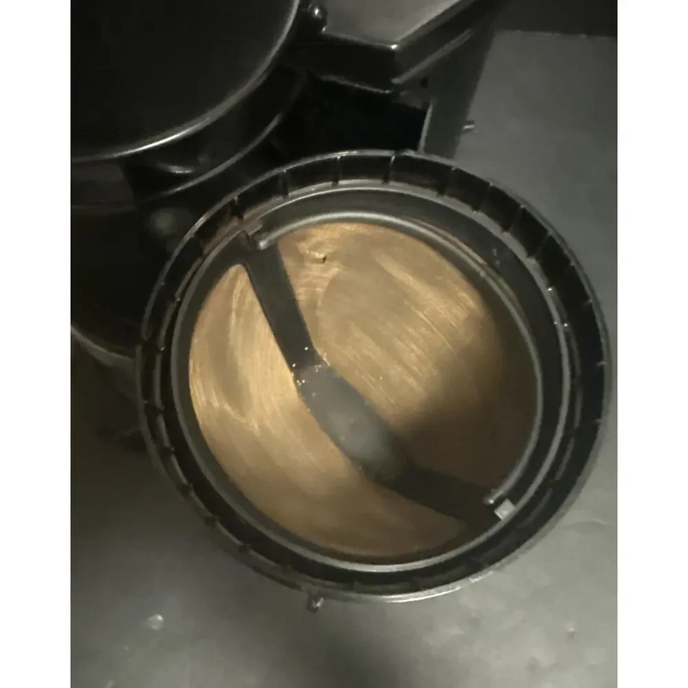 Braun Aromaster 4 Cup Black Coffee Maker Filter KF12B 3075 Tested